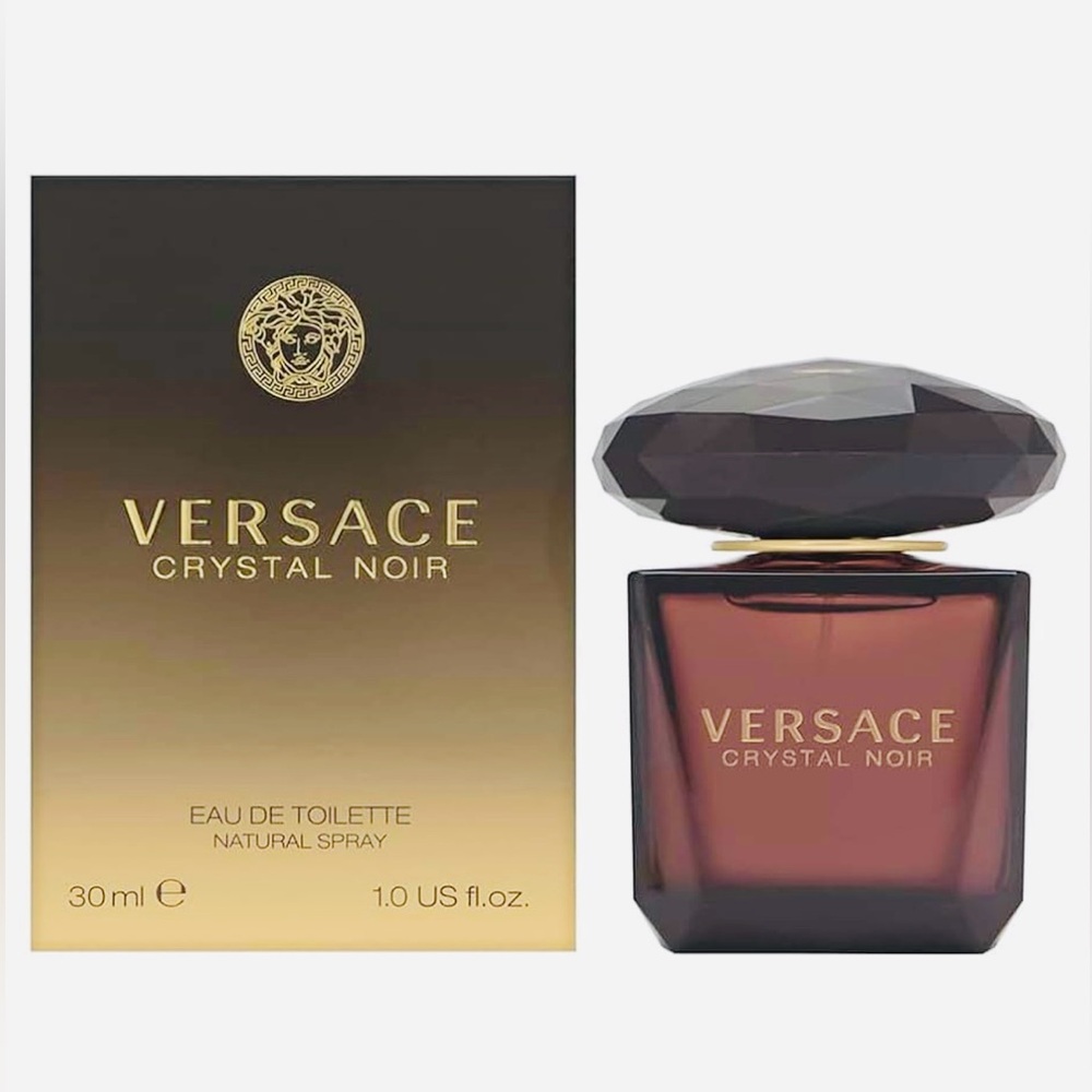 Versace Crystal Noir Eau de Toilette Parfume 1.0oz
